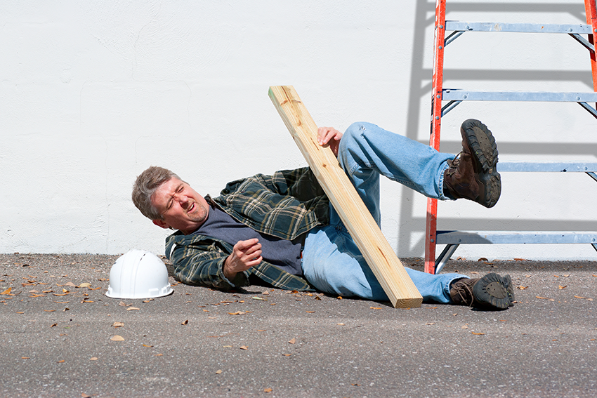 Injured-construction-worker-fallen-off-ladder