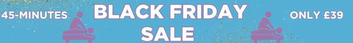 BLACK FRIDAY MASSAGE OFFER – VOUCHERS NOW JUST £39"
